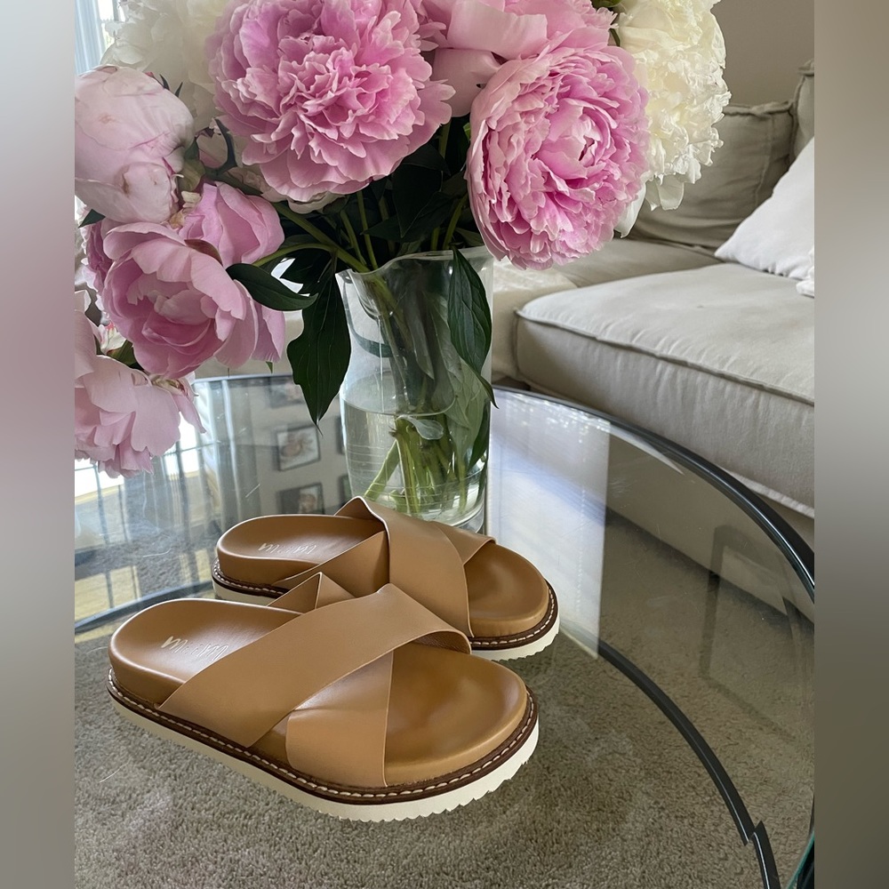 VICI Ryder Leather Slide Sandal - Size 7